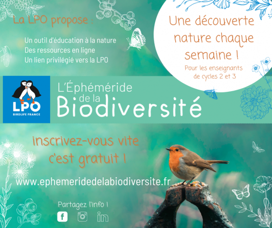 L’Éphéméride de la Biodiversité